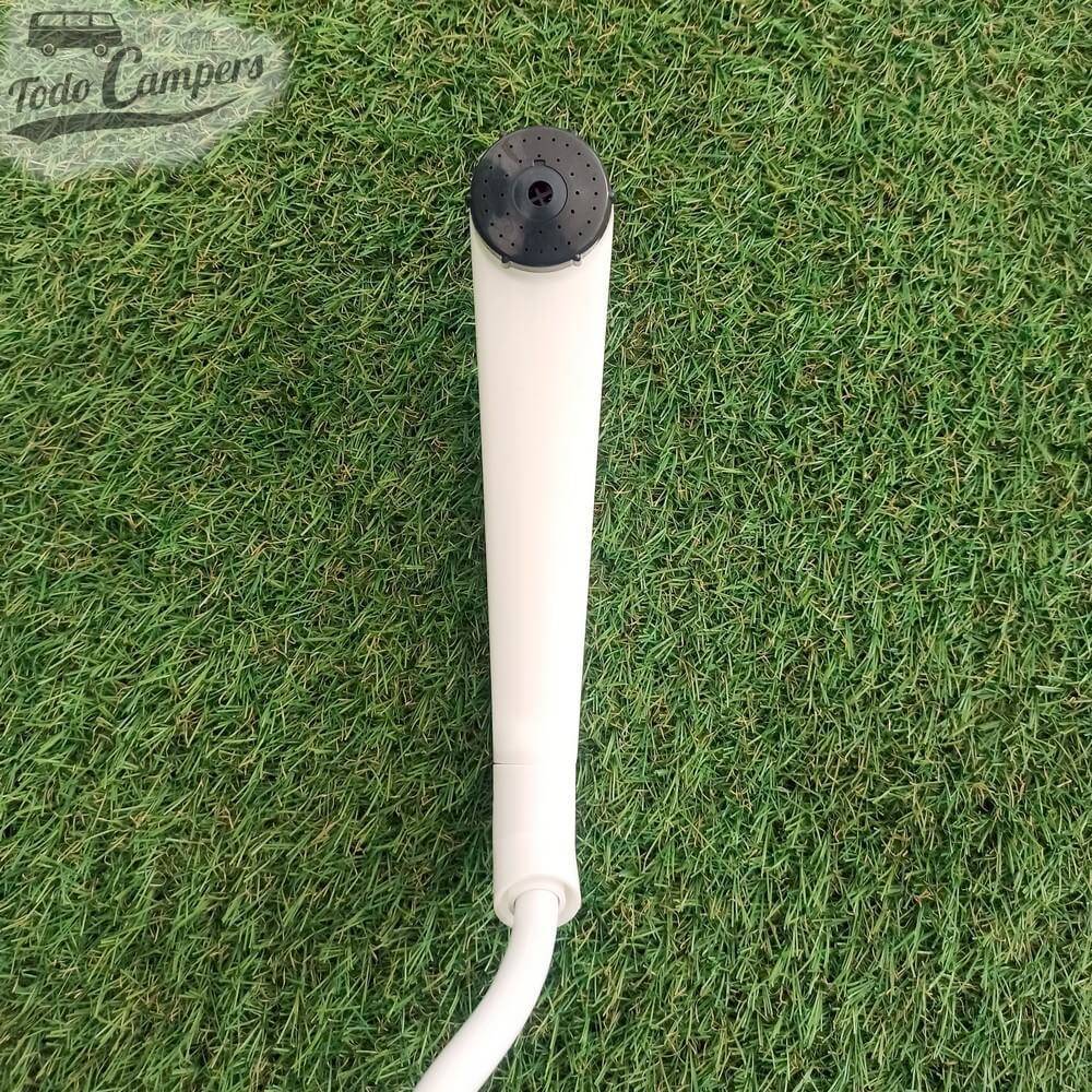 Duche de mão Duett marca RK Reich com tubo flexível de 2m. Cor branca. Duche para a sua carrinha ou caravana