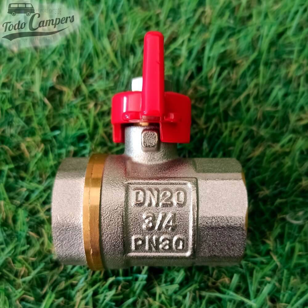 Componente 1 da torneira de segurança de água de latão de 3/4" (19 mm)