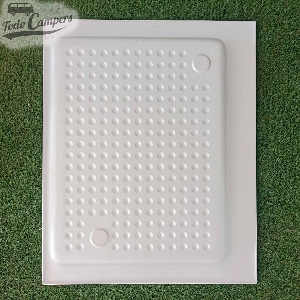 Parte trasera del plato de ducha camper 83x67 encastrable