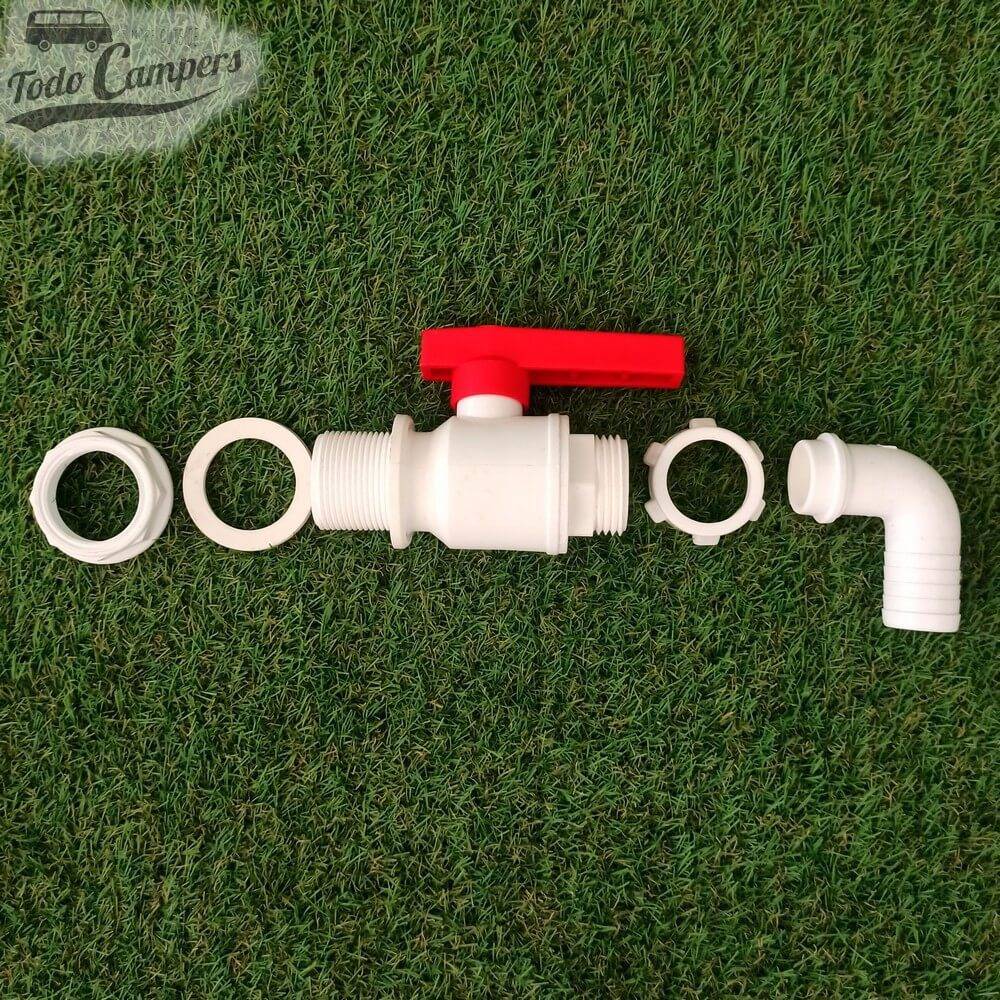 Piezas del grifo para depósitos camper