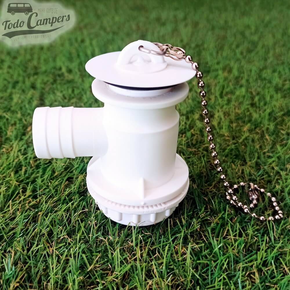 Desagüe con sifón, Salida 25mm (encastre 31mm) Tipo H