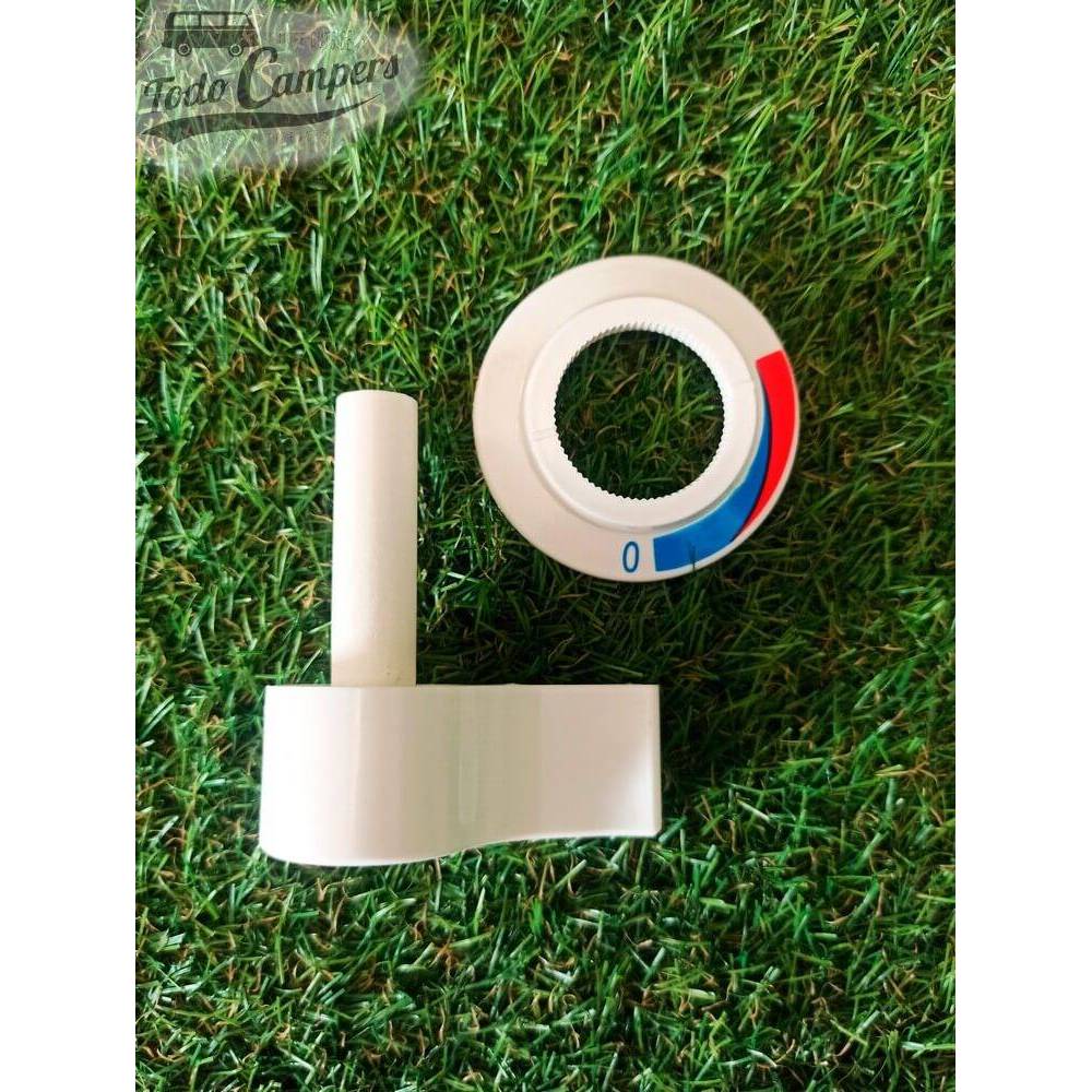 Monocomando de elegante design de cor branca