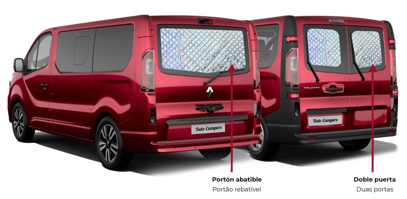 portón o doble puerta de X82