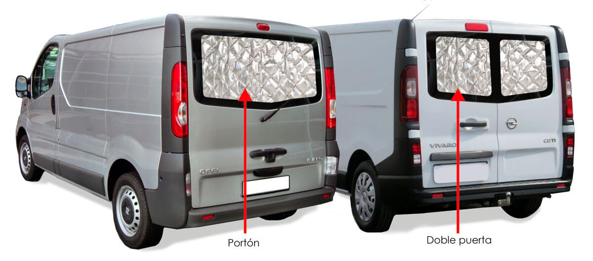 Tabla de las configuraciones más habituales de T5 T6