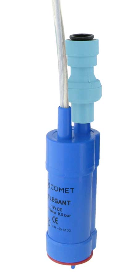 Válvula antirretorno en bomba Elegant