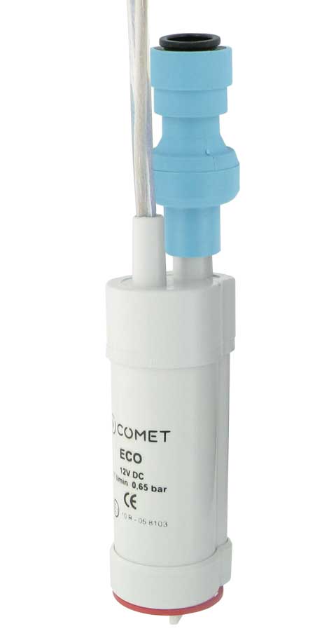 Válvula antirretorno en bomba Comet