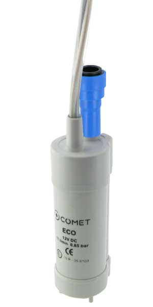 boquilla de aireación JG en bomba Comet ECO