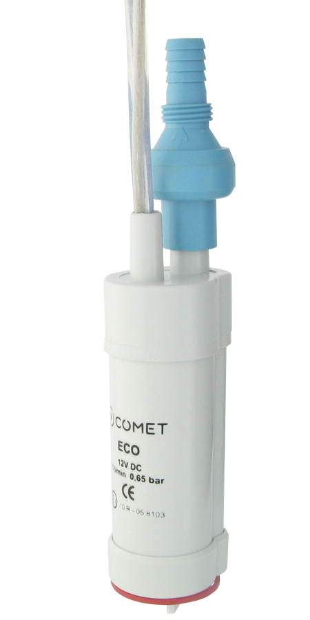 Válvula antirretorno en bomba Comet