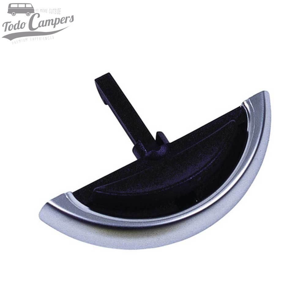 asa de plástico con retenedor