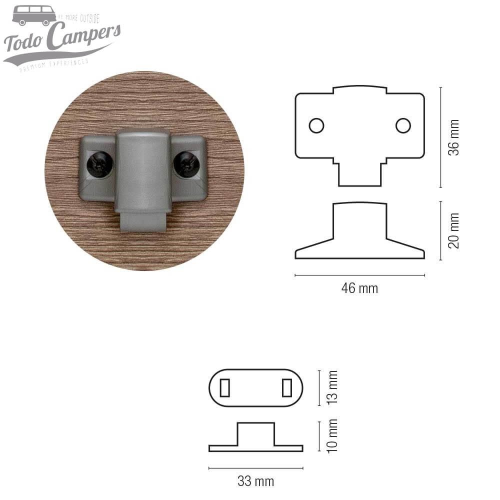 medidas del pestillo LKM-04